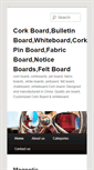 Mobile Screenshot of cork-board.net